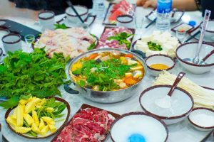 Lẩu di sản tại Meddom Park - Nhà hàng Hòa Bình