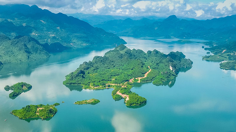 Du lịch hồ Hòa Bình